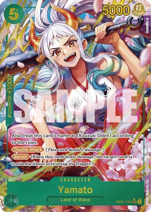 Yamato (Alternate Art) (OP01-121) Foil