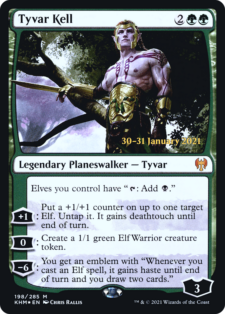 Tyvar Kell [Kaldheim Prerelease Promos] | Silver Goblin