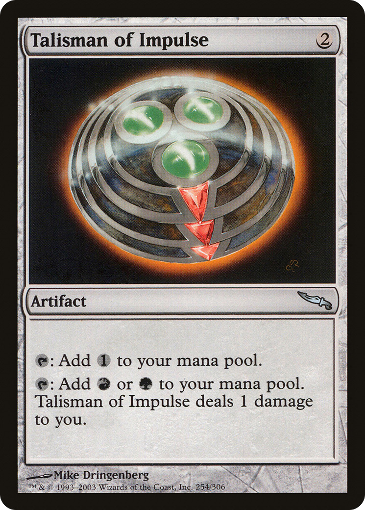 Talisman of Impulse [Mirrodin] | Silver Goblin