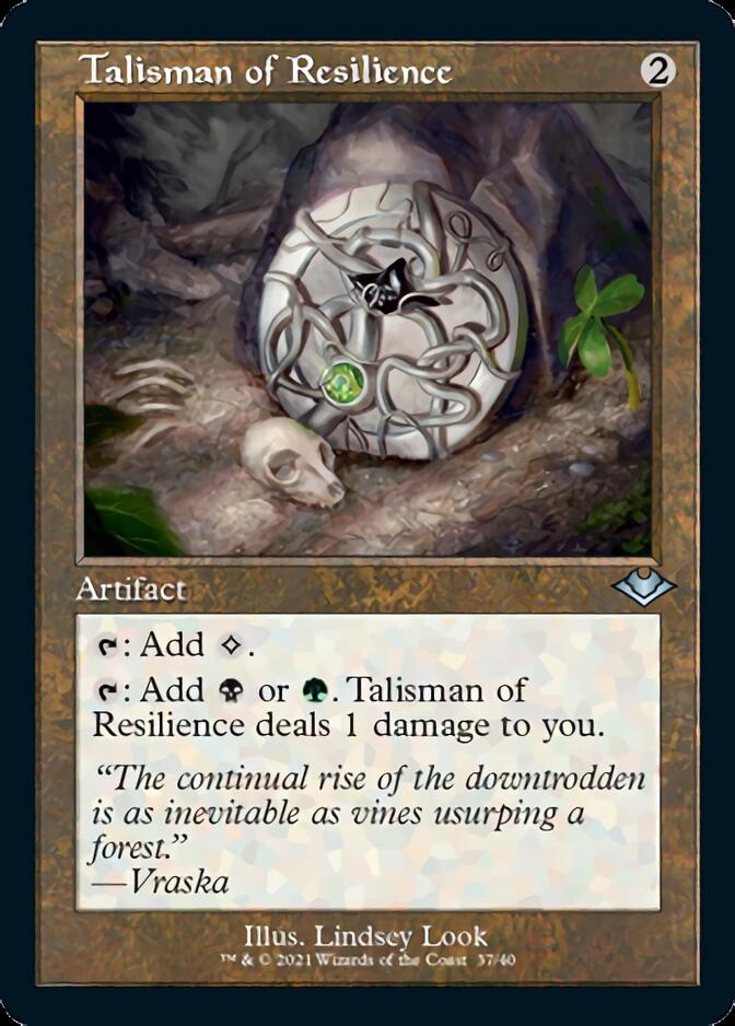 Talisman of Resilience (Retro) [Modern Horizons] | Silver Goblin