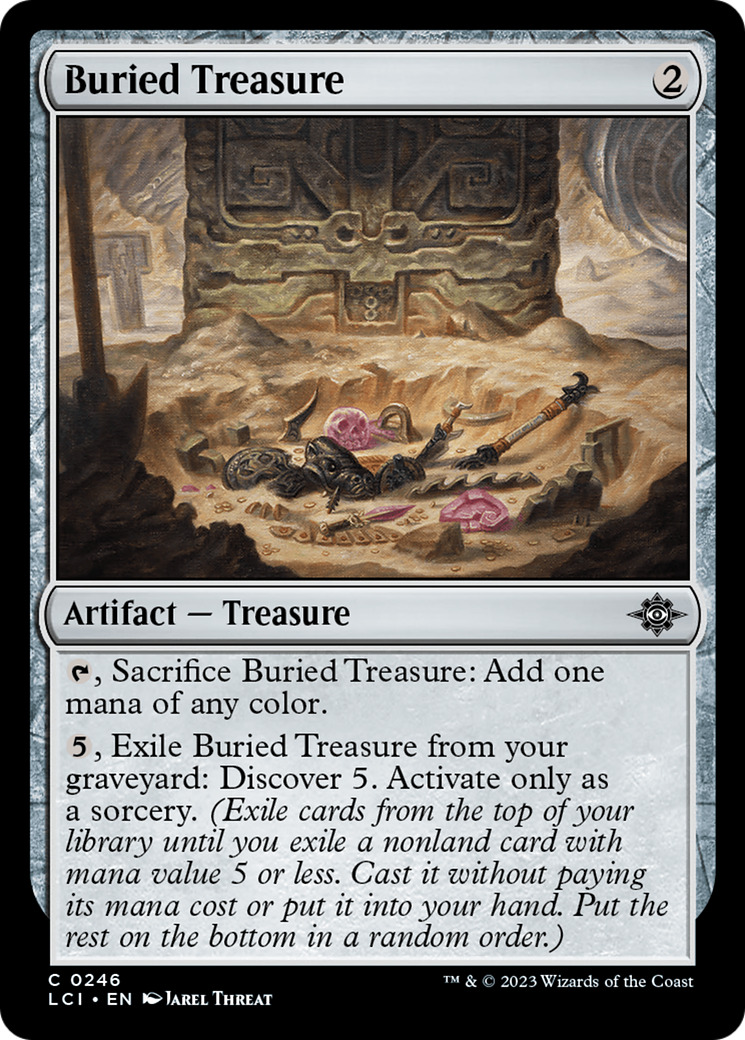 Buried Treasure [The Lost Caverns of Ixalan] | Silver Goblin