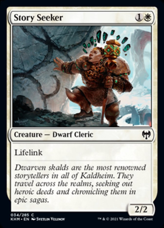 Story Seeker [Kaldheim] | Silver Goblin