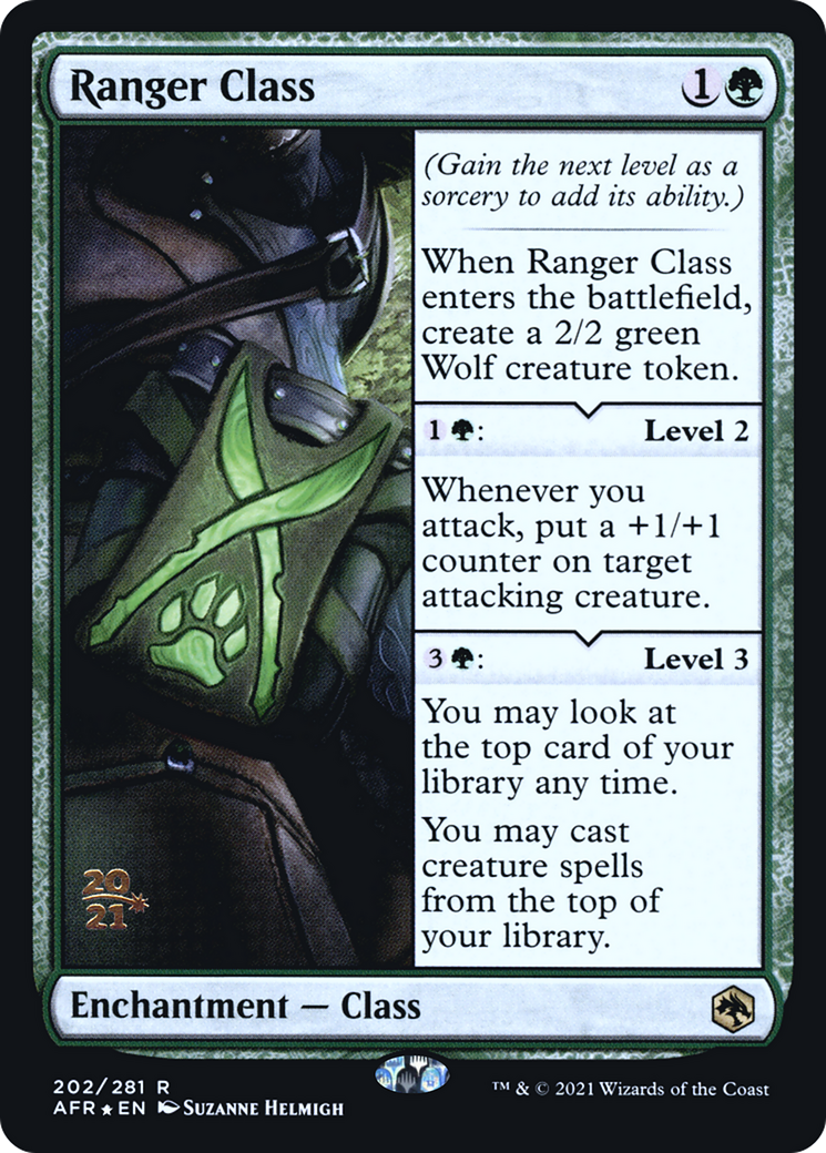 Ranger Class [Dungeons & Dragons: Adventures in the Forgotten Realms Prerelease Promos]