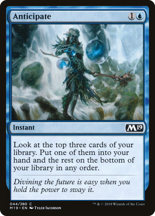Anticipate [Core Set 2019] Foil