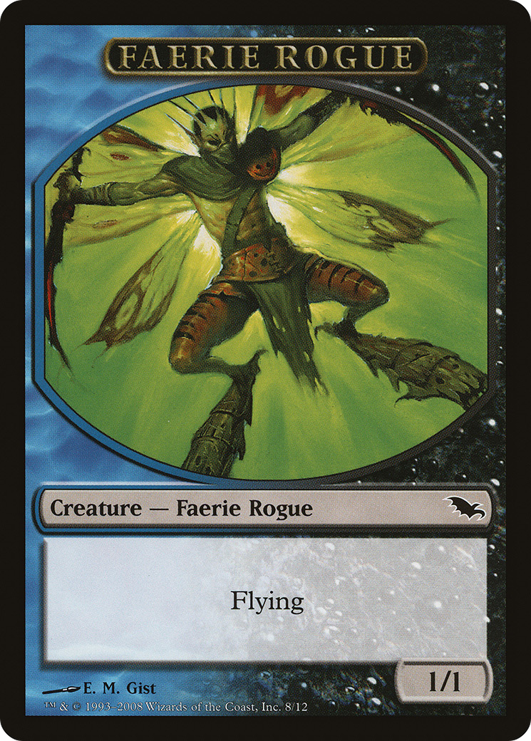 Faerie Rogue Token [Shadowmoor Tokens] | Silver Goblin