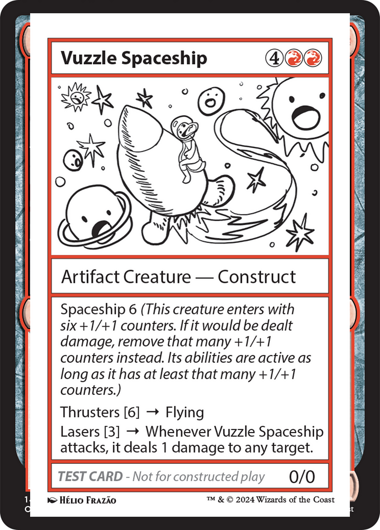 Vuzzle Spaceship [Mystery Booster 2 Playtest Cards] | Silver Goblin