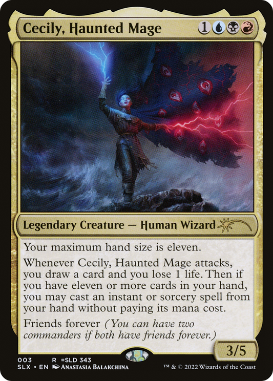 Cecily, Haunted Mage [Secret Lair: Universes Within]