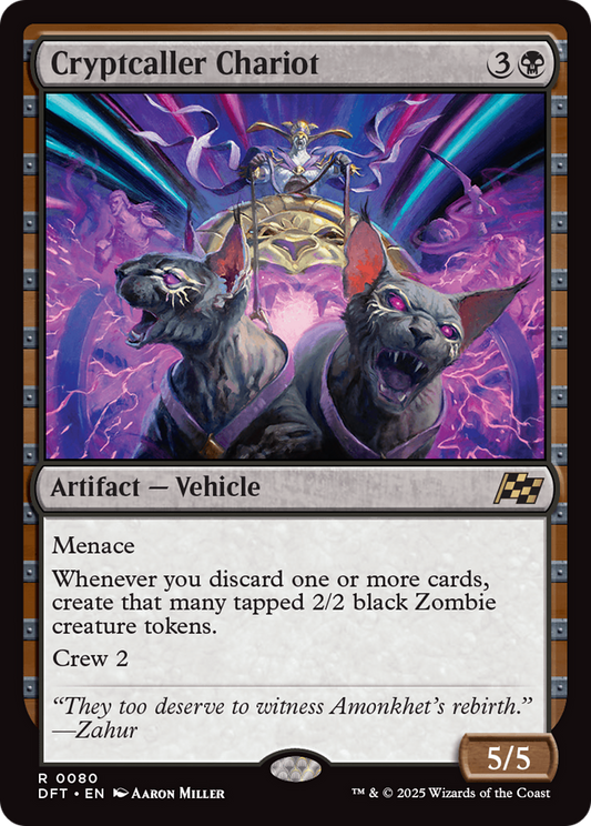 Cryptcaller Chariot (080) - Aetherdrift