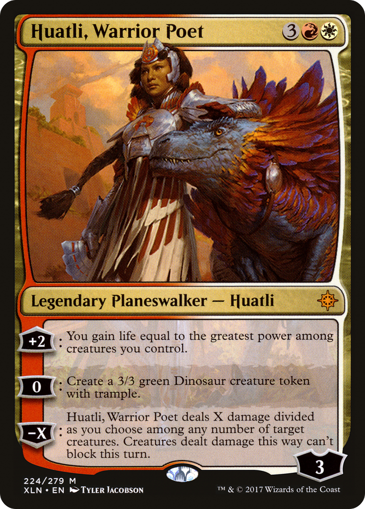 Huatli, Warrior Poet [Ixalan] | Silver Goblin