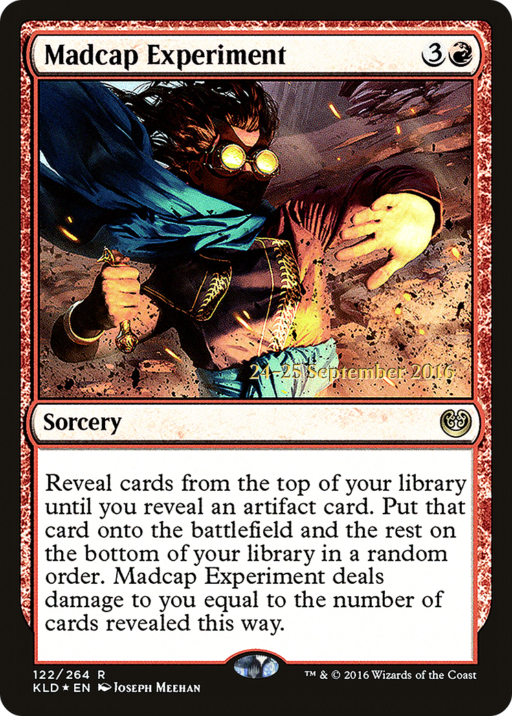 Madcap Experiment [Kaladesh Prerelease Promos] | Silver Goblin