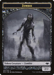 Zombie (007) // Myr (019) Double-Sided Token [Modern Horizons Tokens] | Silver Goblin