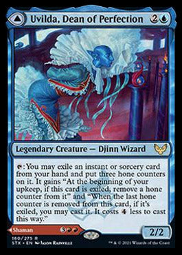 Uvilda, Dean of Perfection // Nassari, Dean of Expression [Strixhaven: School of Mages] Foil