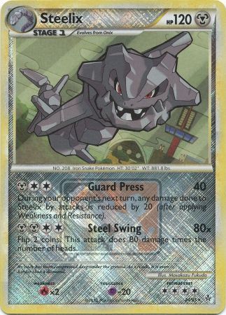 Steelix (24/95) (League Promo) [HeartGold & SoulSilver: Unleashed] | Silver Goblin