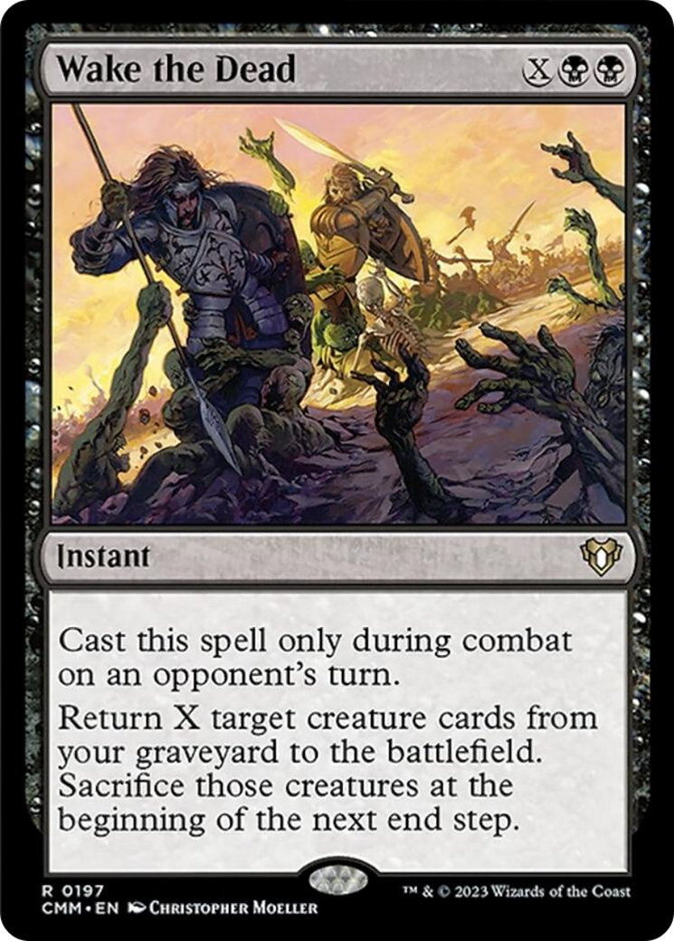 Wake the Dead [Commander Masters] | Silver Goblin