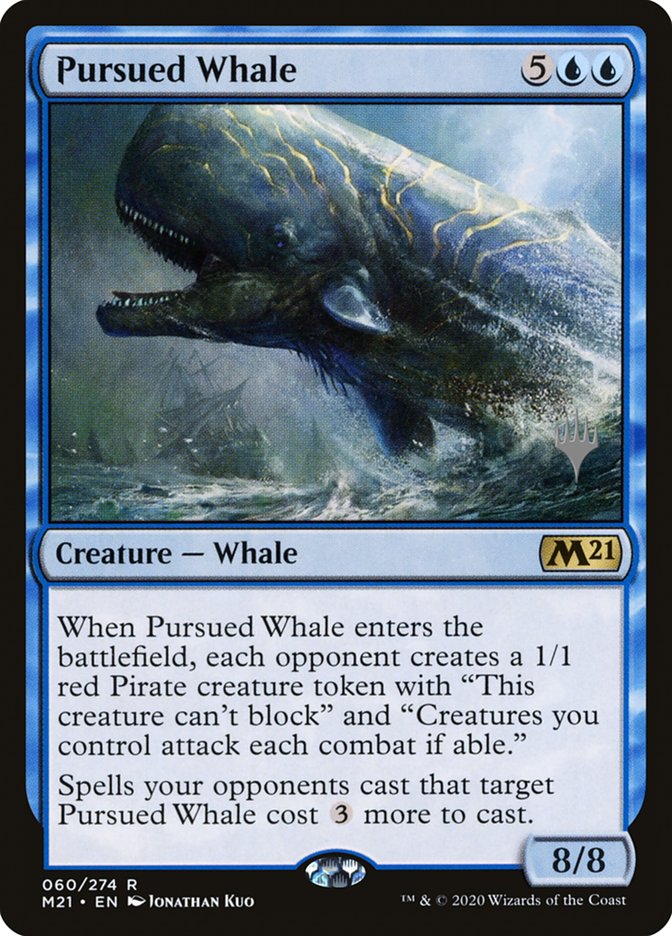 Pursued Whale (Promo Pack) [Core Set 2021 Promos] | Silver Goblin