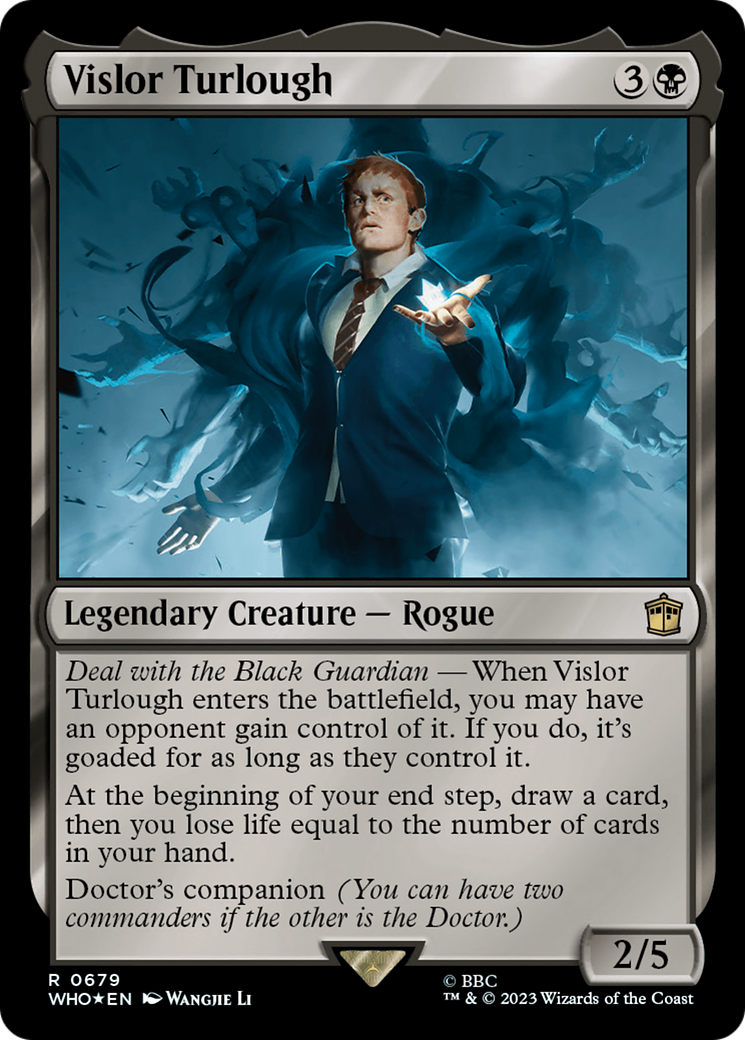 Vislor Turlough (Surge Foil) [Doctor Who] | Silver Goblin