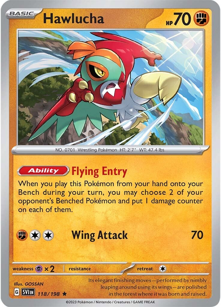 Hawlucha (118/198) [Scarlet & Violet: Base Set] | Silver Goblin