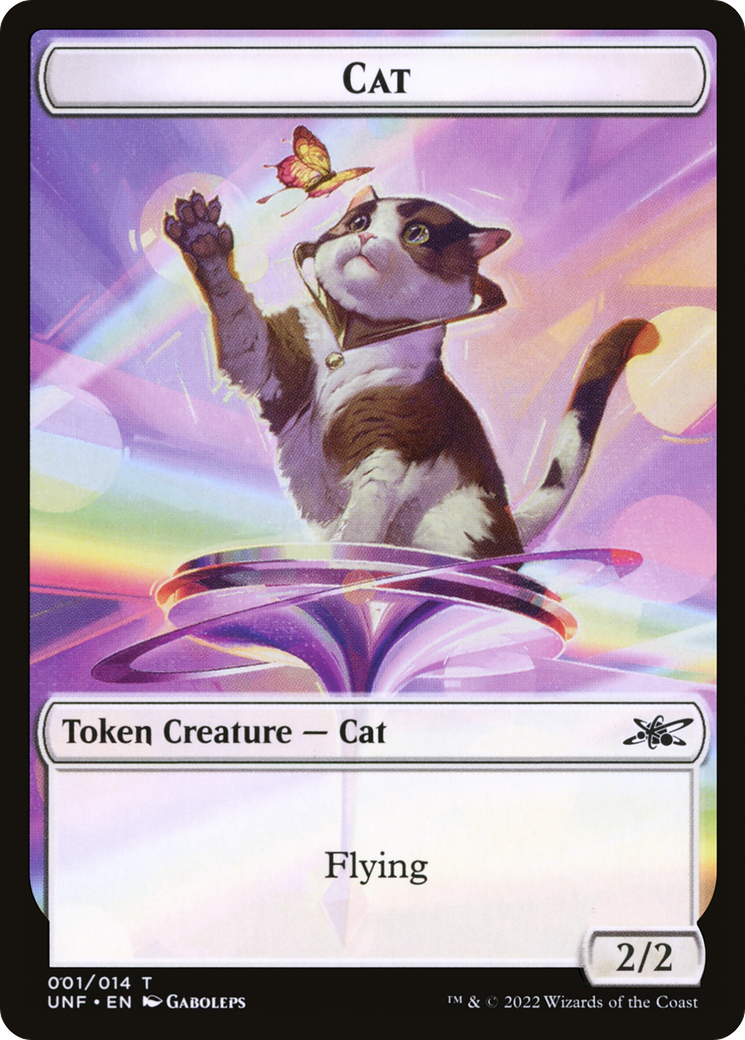 Cat Token [Unfinity Tokens] | Silver Goblin