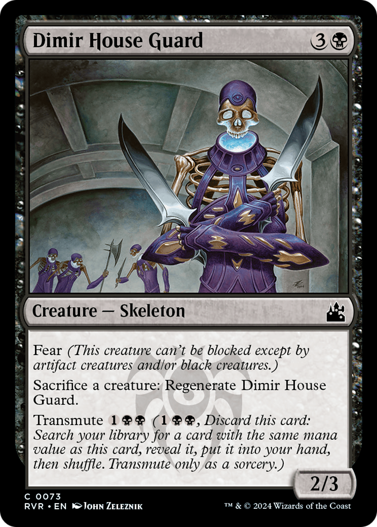 Dimir House Guard [Ravnica Remastered] | Silver Goblin