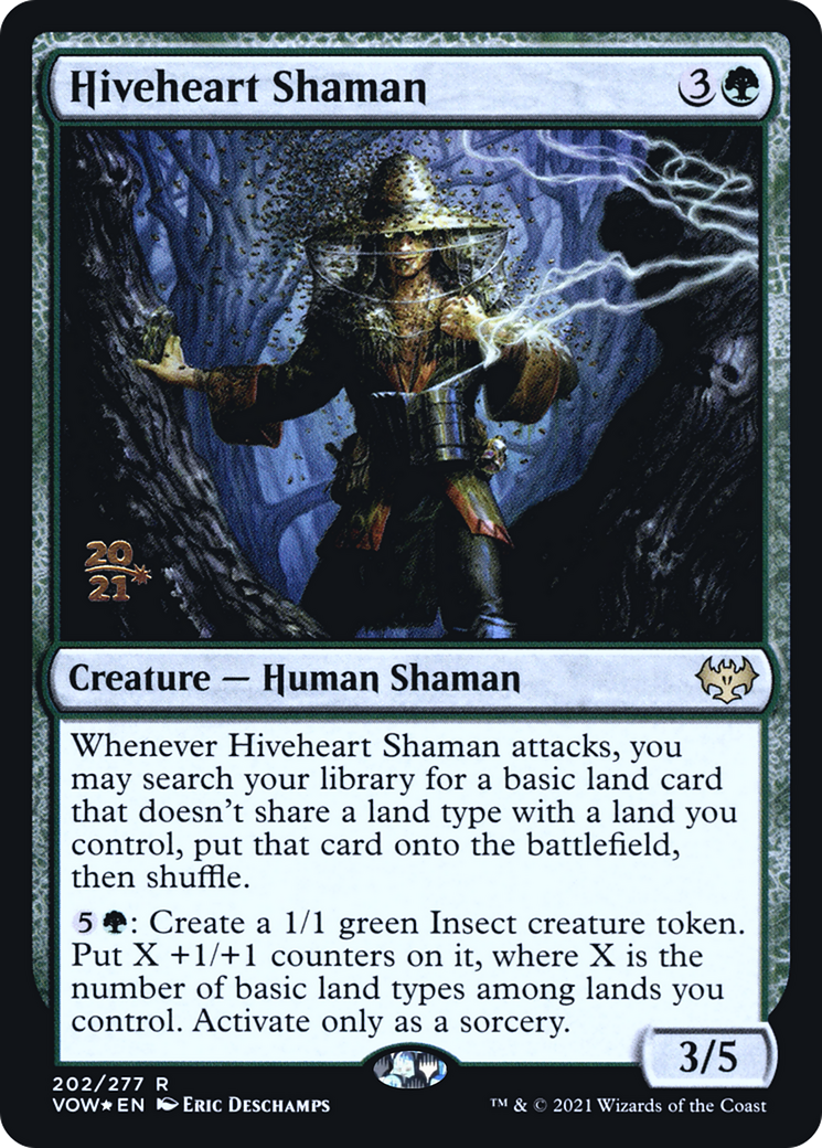 Hiveheart Shaman [Innistrad: Crimson Vow Prerelease Promos] | Silver Goblin