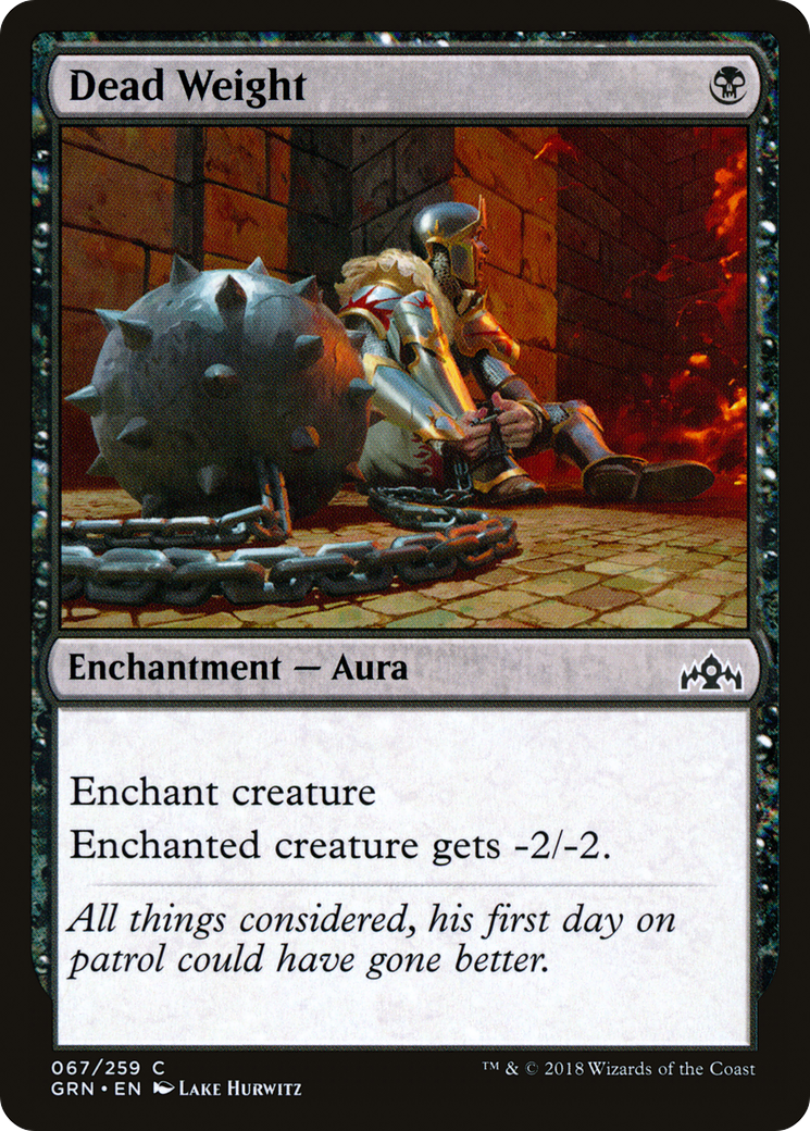 Dead Weight [Guilds of Ravnica] Foil