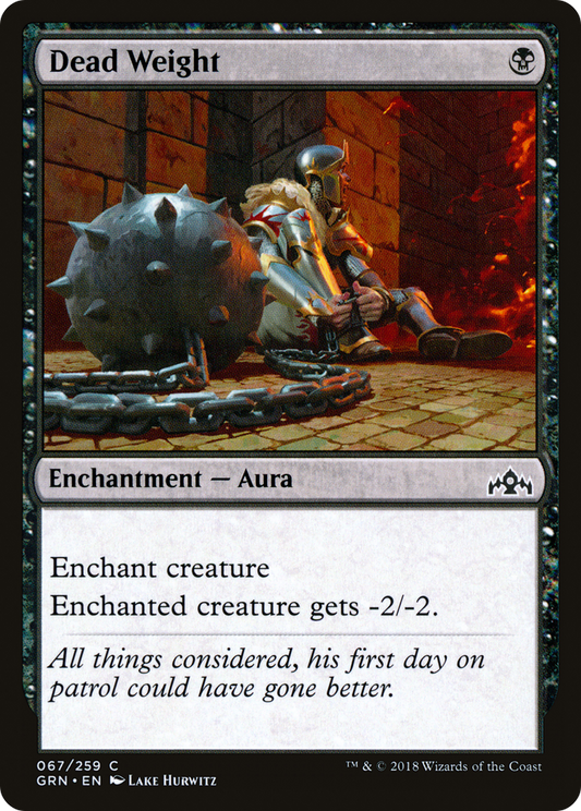 Dead Weight [Guilds of Ravnica] Foil