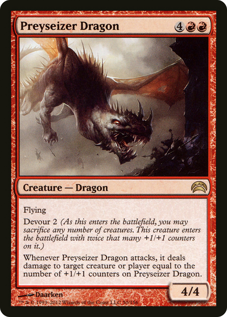 Preyseizer Dragon [Planechase 2012] Foil