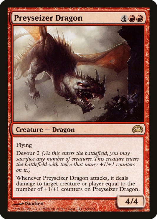 Preyseizer Dragon [Planechase 2012] Foil