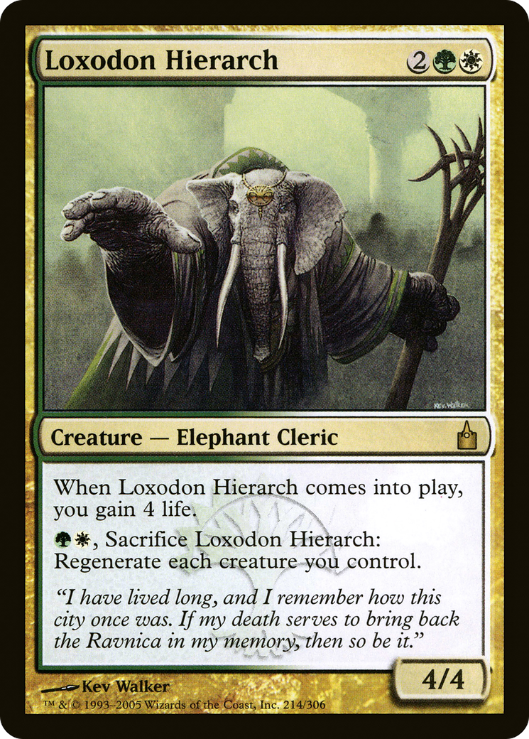 Loxodon Hierarch [Ravnica: City of Guilds] | Silver Goblin