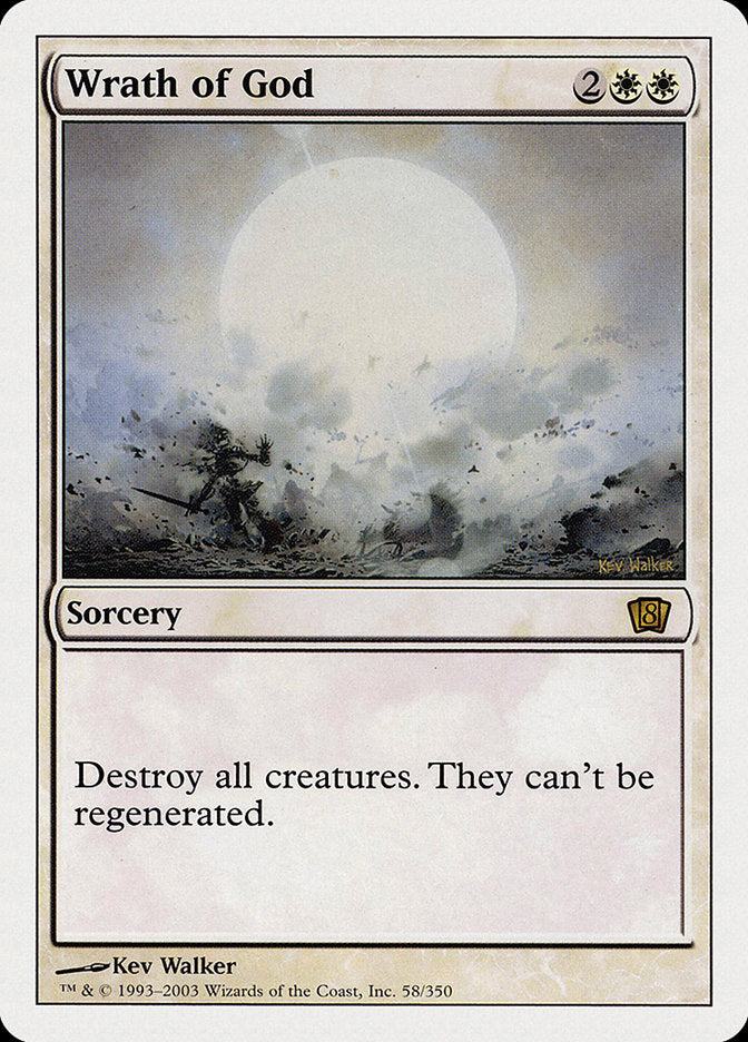 Wrath of God [Eighth Edition] Foil