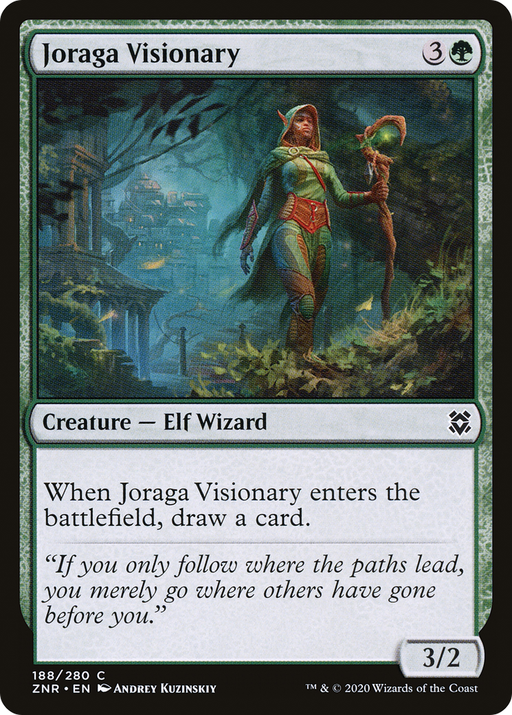 Joraga Visionary [Zendikar Rising] | Silver Goblin