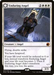 Enduring Angel // Angelic Enforcer [Innistrad: Midnight Hunt] | Silver Goblin