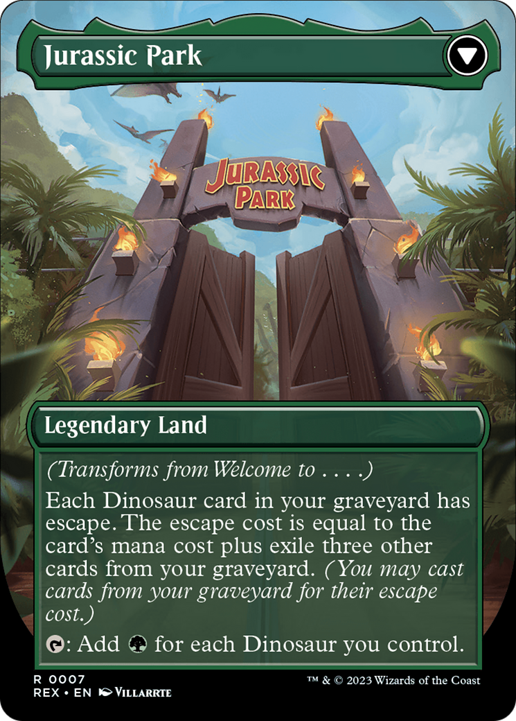 Welcome to... // Jurassic Park [Jurassic World Collection] Foil