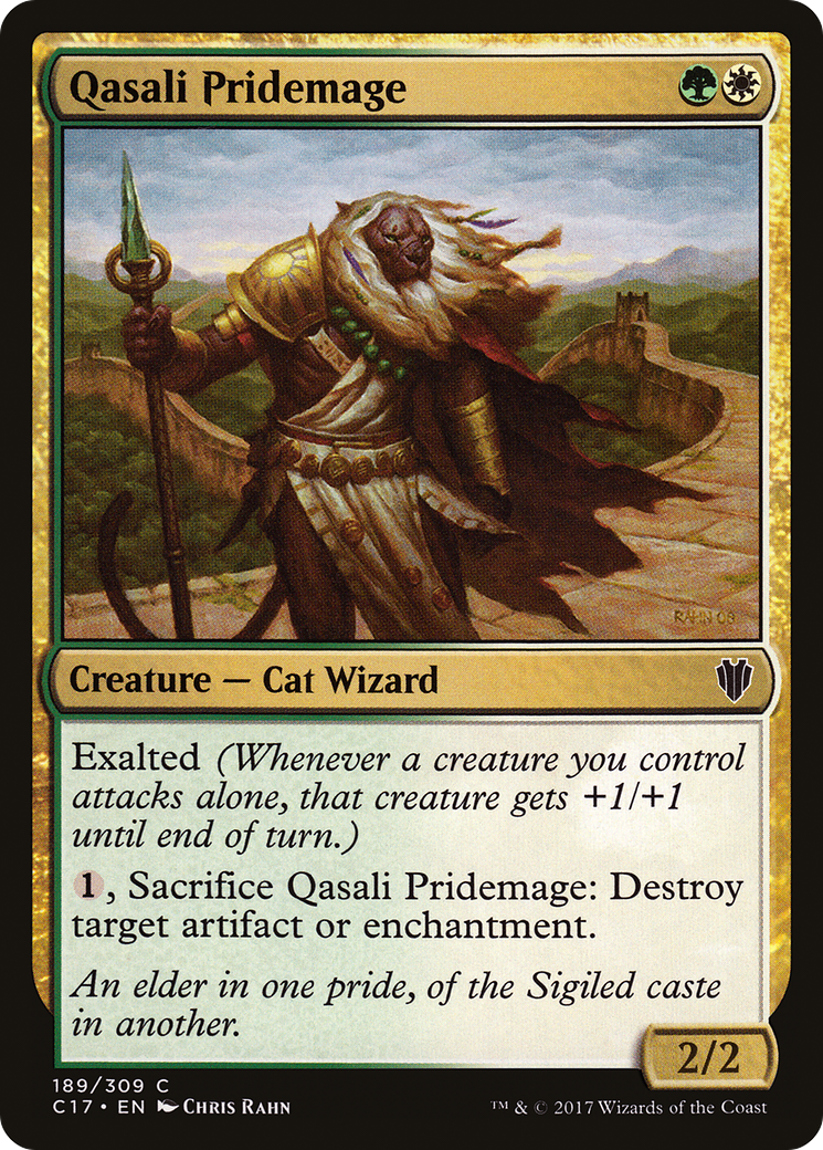 Qasali Pridemage [Commander 2017] | Silver Goblin