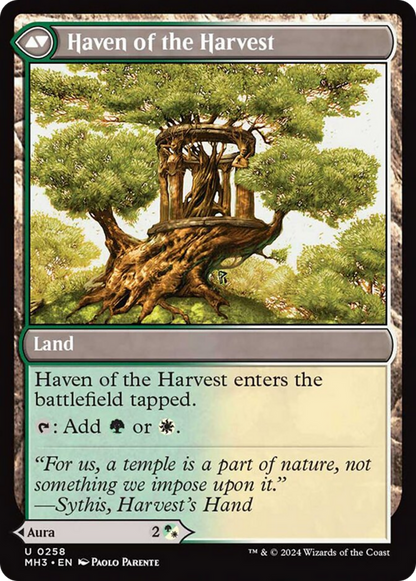 Strength of the Harvest // Haven of the Harvest [Modern Horizons 3] Foil