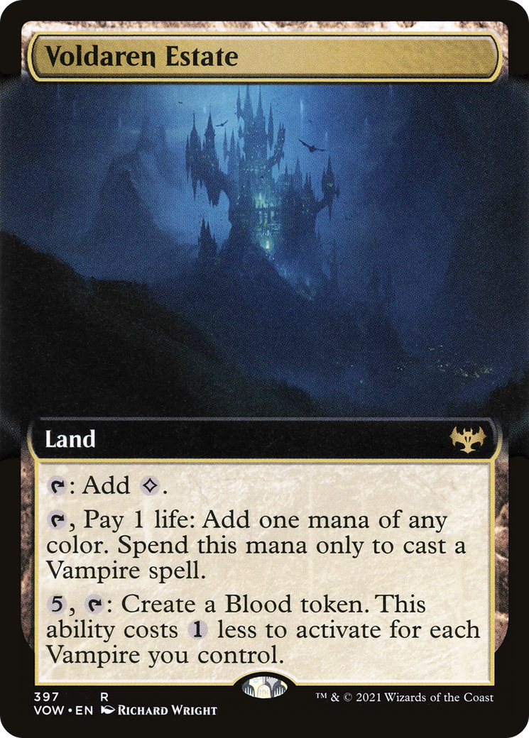 Voldaren Estate (Extended Art) [Innistrad: Crimson Vow] | Silver Goblin