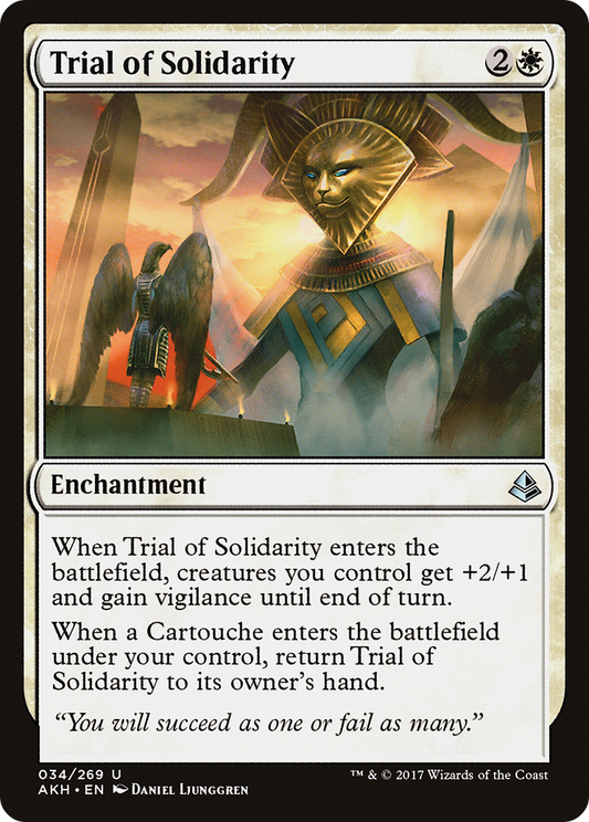 Trial of Solidarity [Amonkhet] Foil