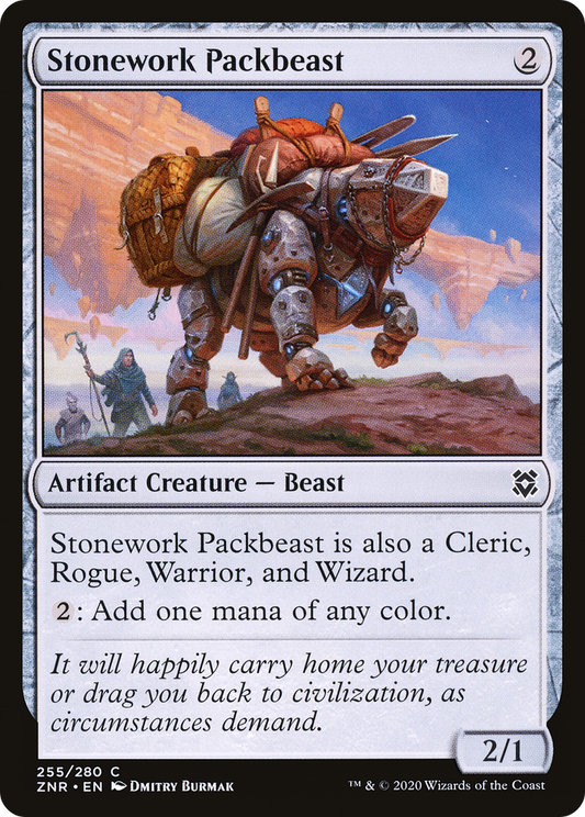Stonework Packbeast [Zendikar Rising]
