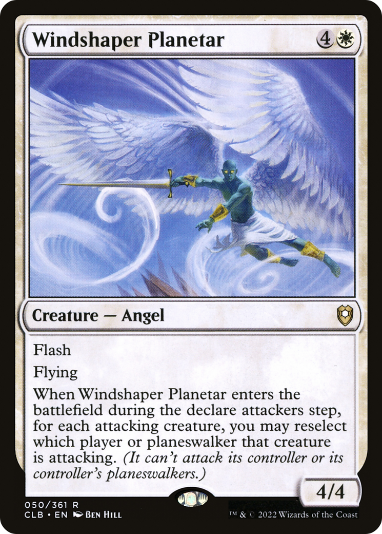 Windshaper Planetar [Commander Legends: Battle for Baldur's Gate]