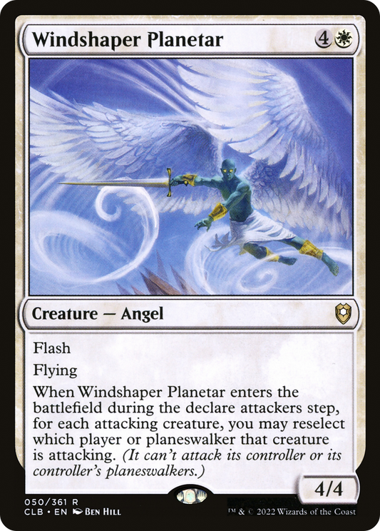 Windshaper Planetar [Commander Legends: Battle for Baldur's Gate]