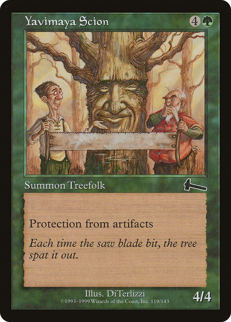 Yavimaya Scion [Urza's Legacy] Foil