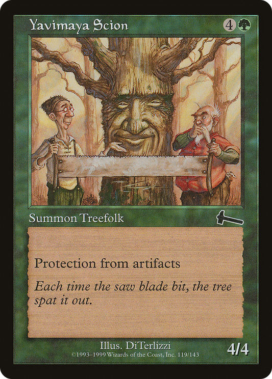 Yavimaya Scion [Urza's Legacy] Foil