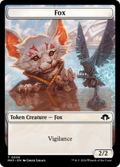 Phyrexian Germ // Fox Double-Sided Token [Modern Horizons 3 Tokens] | Silver Goblin