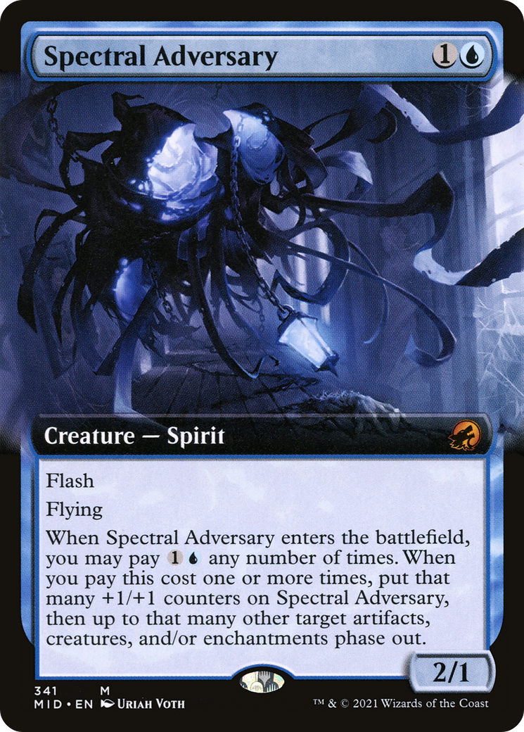 Spectral Adversary (Extended Art) [Innistrad: Midnight Hunt] | Silver Goblin