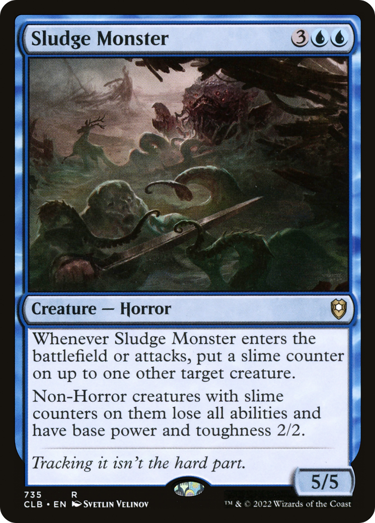 Sludge Monster [Commander Legends: Battle for Baldur's Gate]