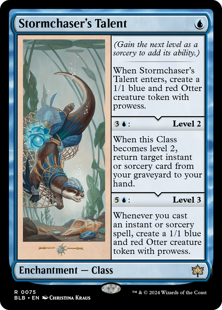 Stormchaser's Talent [Bloomburrow] Foil