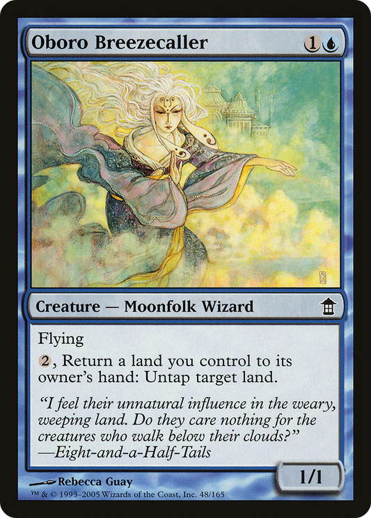 Oboro Breezecaller [Saviors of Kamigawa] Foil