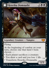 Henrika Domnathi // Henrika, Infernal Seer [Innistrad: Crimson Vow] | Silver Goblin