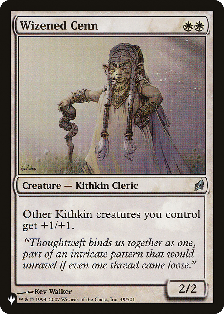 Wizened Cenn [The List] | Silver Goblin