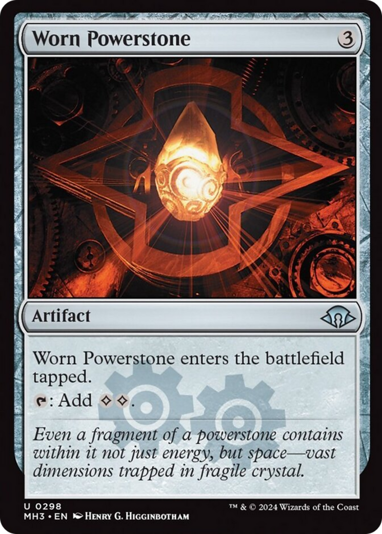 Worn Powerstone [Modern Horizons 3] | Silver Goblin